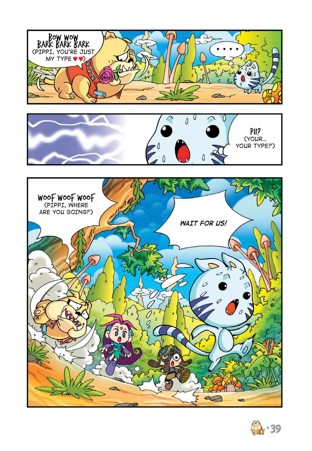 Comic Maplestory Offline RPG Chapter 15 page 38 - Chapter 15: Let's Learn Languages!