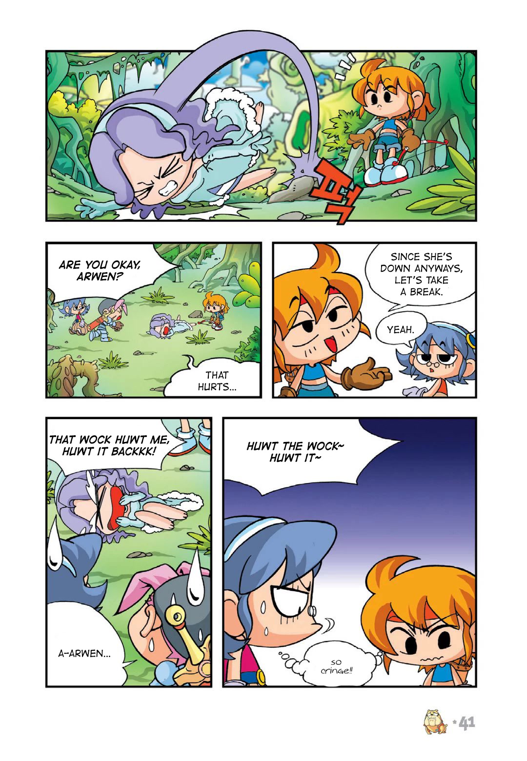Comic Maplestory Offline RPG Chapter 15 page 40 - Chapter 15: Let's Learn Languages!