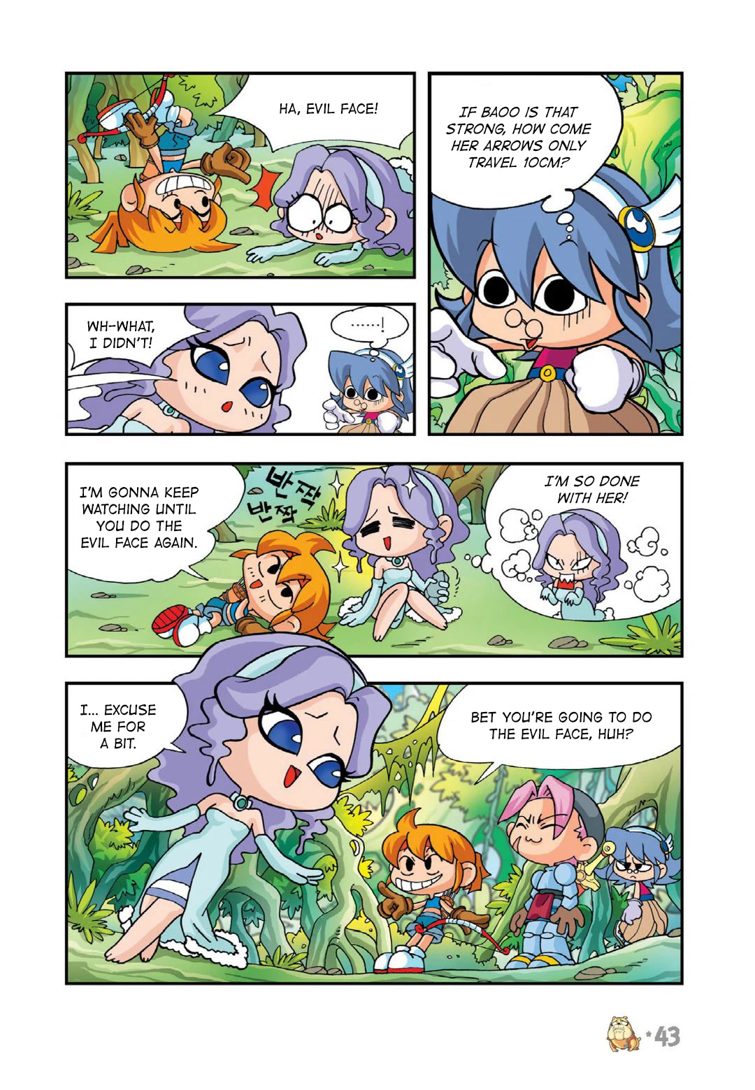 Comic Maplestory Offline RPG Chapter 15 page 42 - Chapter 15: Let's Learn Languages!