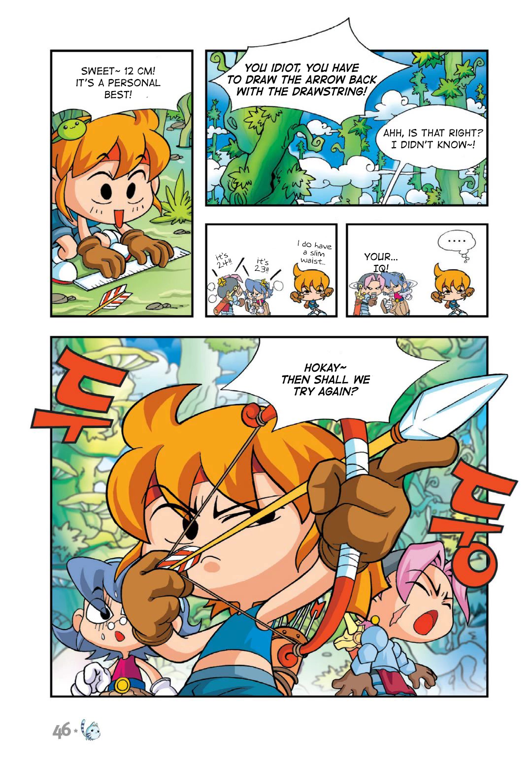 Comic Maplestory Offline RPG Chapter 15 page 45 - Chapter 15: Let's Learn Languages!