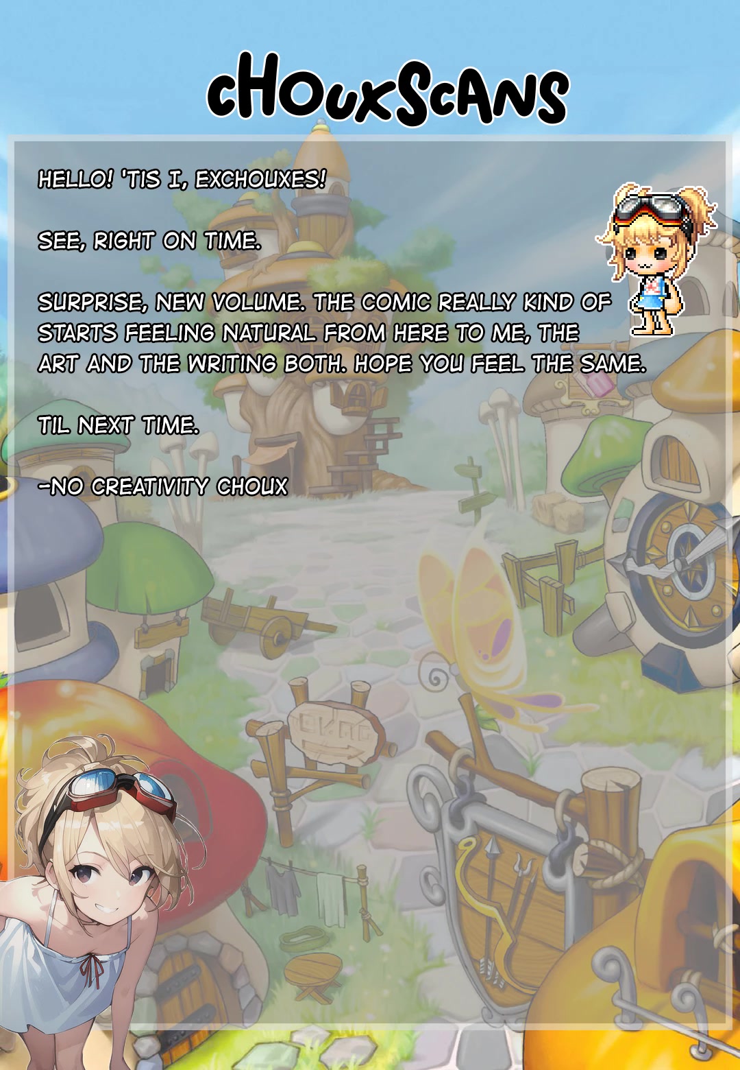 Comic Maplestory Offline RPG Chapter 15 page 46 - Chapter 15: Let's Learn Languages!