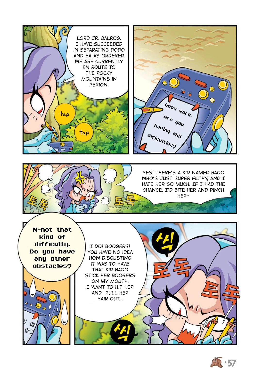 Comic Maplestory Offline RPG Chapter 16 page 11 - Chapter 16: The Curse of Dark Axe Stump