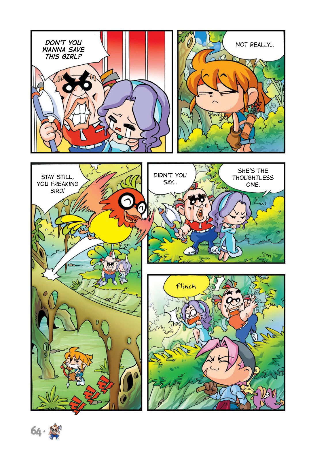 Comic Maplestory Offline RPG Chapter 16 page 18 - Chapter 16: The Curse of Dark Axe Stump