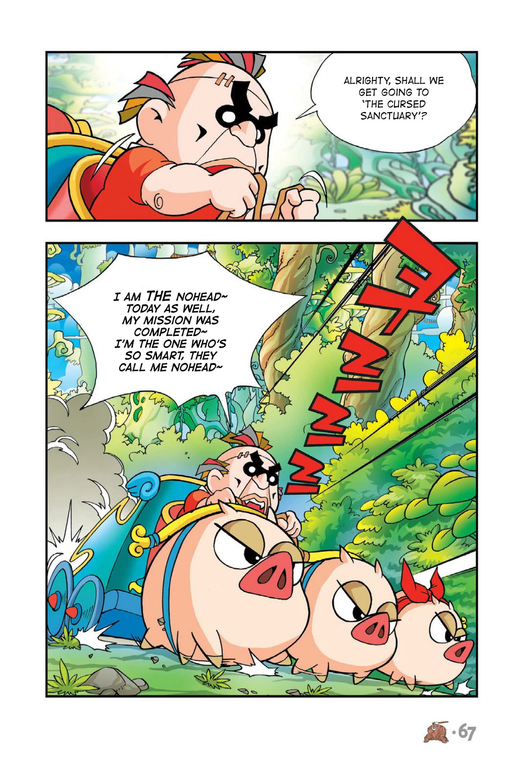 Comic Maplestory Offline RPG Chapter 16 page 21 - Chapter 16: The Curse of Dark Axe Stump