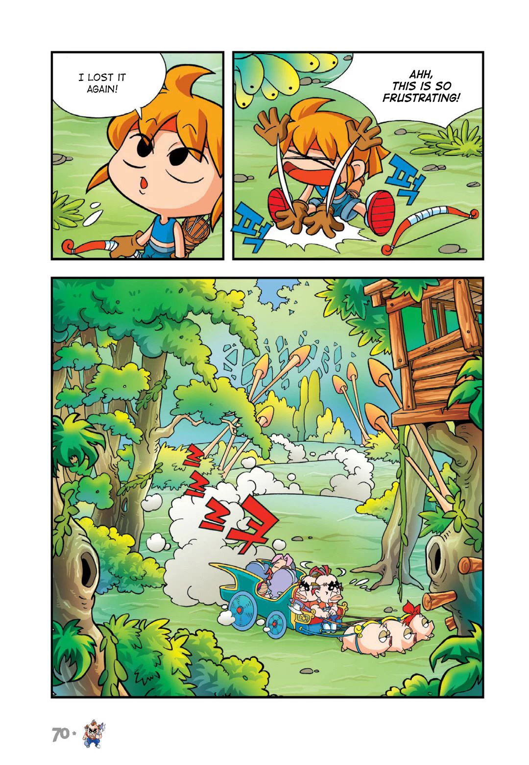 Comic Maplestory Offline RPG Chapter 16 page 24 - Chapter 16: The Curse of Dark Axe Stump
