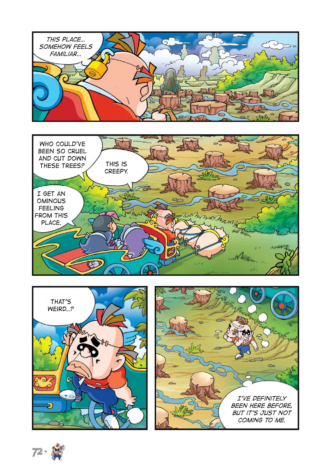 Comic Maplestory Offline RPG Chapter 16 page 26 - Chapter 16: The Curse of Dark Axe Stump