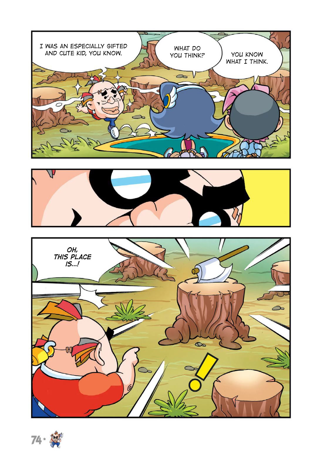 Comic Maplestory Offline RPG Chapter 16 page 28 - Chapter 16: The Curse of Dark Axe Stump