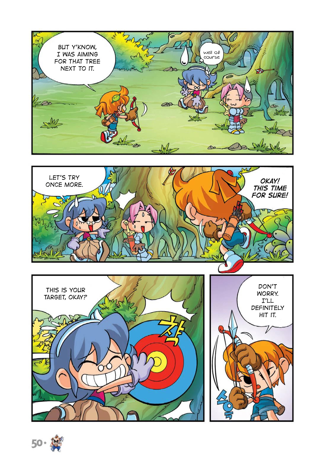 Comic Maplestory Offline RPG Chapter 16 page 4 - Chapter 16: The Curse of Dark Axe Stump