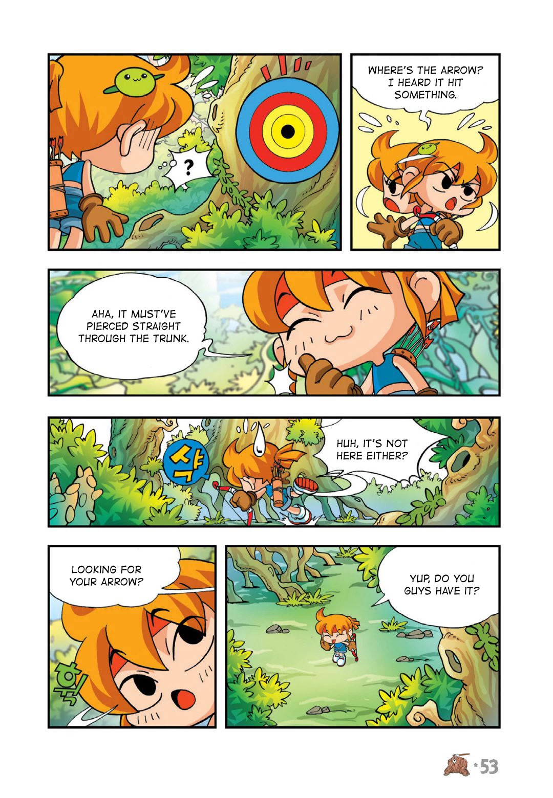 Comic Maplestory Offline RPG Chapter 16 page 7 - Chapter 16: The Curse of Dark Axe Stump
