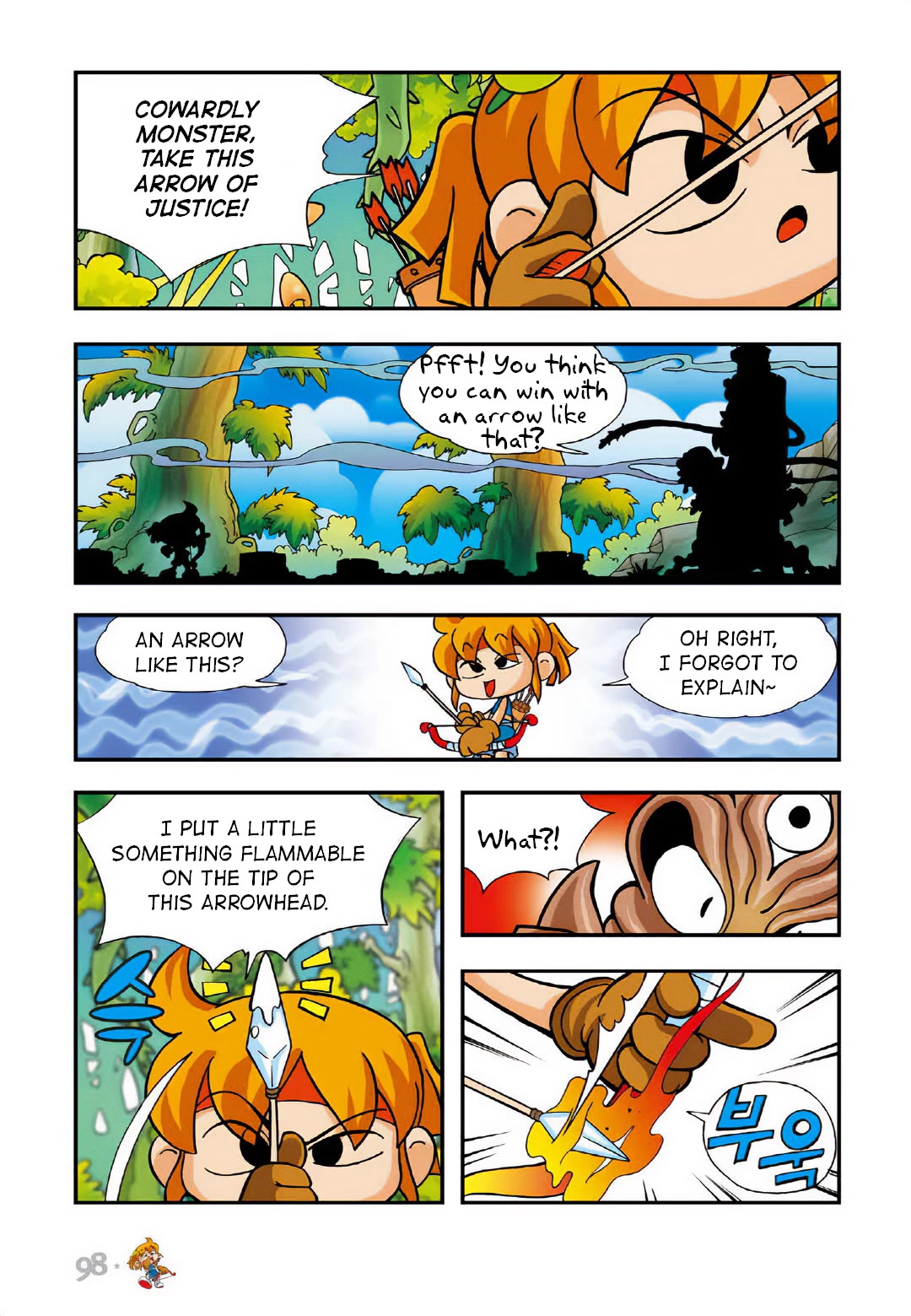 Comic Maplestory Offline RPG Chapter 17 page 14 - Chapter 17: Baoo, the Best Bowman