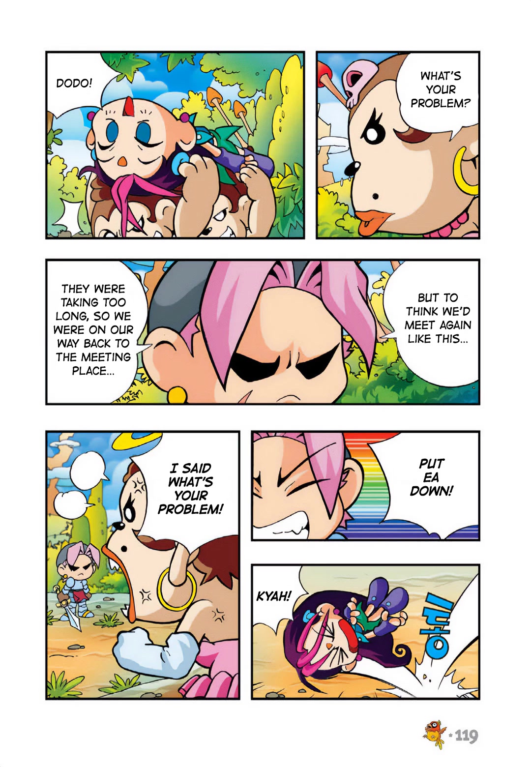 Comic Maplestory Offline RPG Chapter 17 page 35 - Chapter 17: Baoo, the Best Bowman
