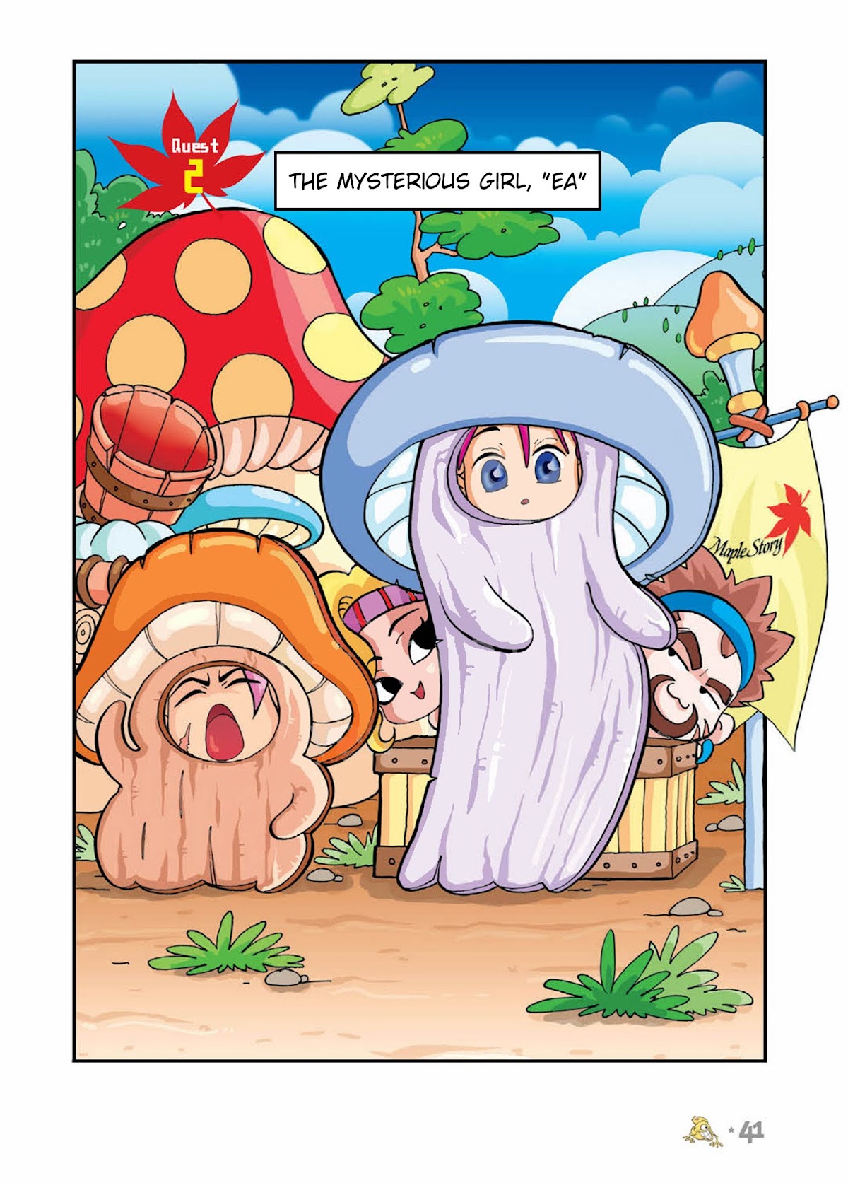 Comic Maplestory Offline RPG Chapter 2 page 1 - Chapter 2 : The Mysterious Girl, Ea