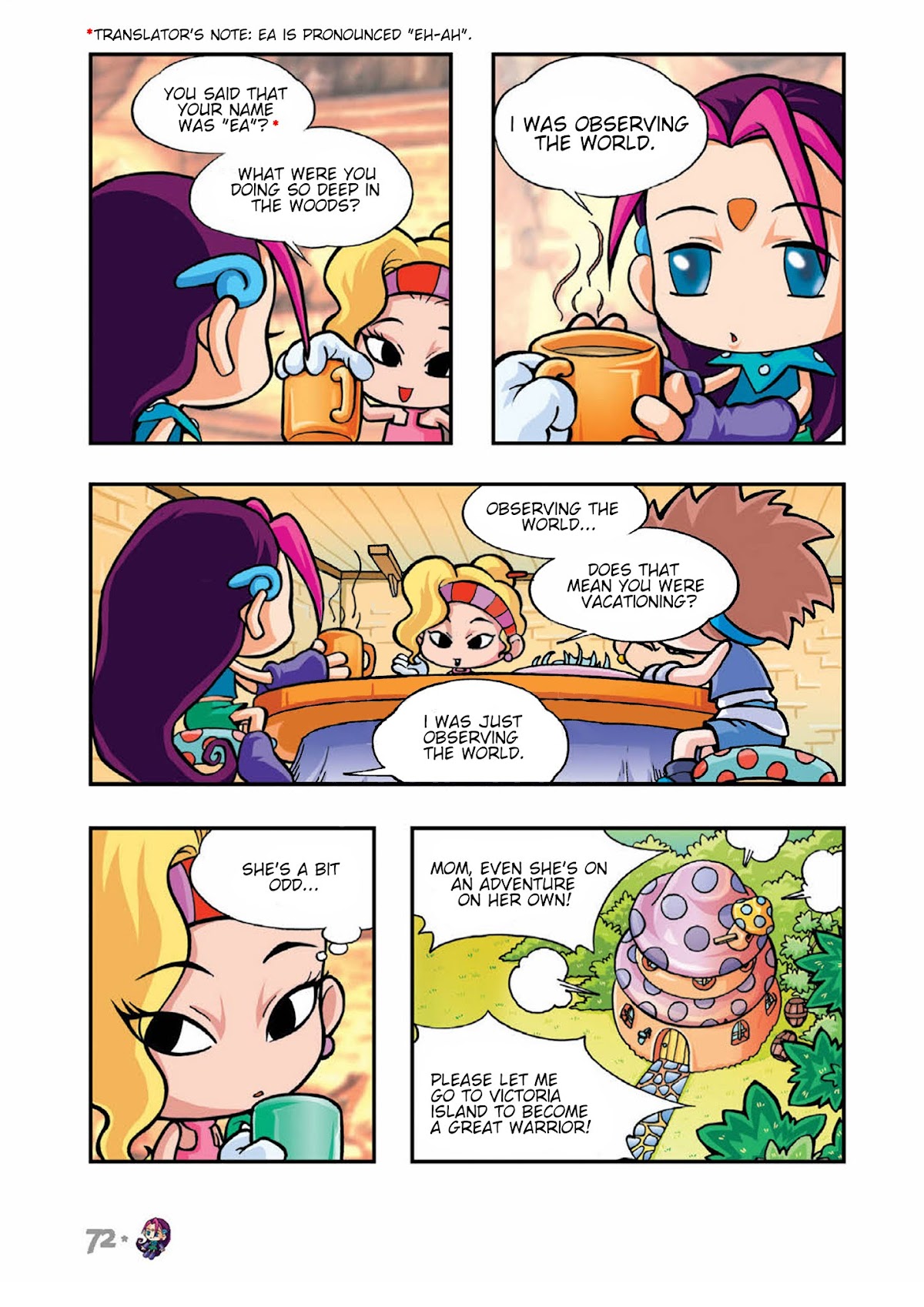 Comic Maplestory Offline RPG Chapter 2 page 32 - Chapter 2 : The Mysterious Girl, Ea