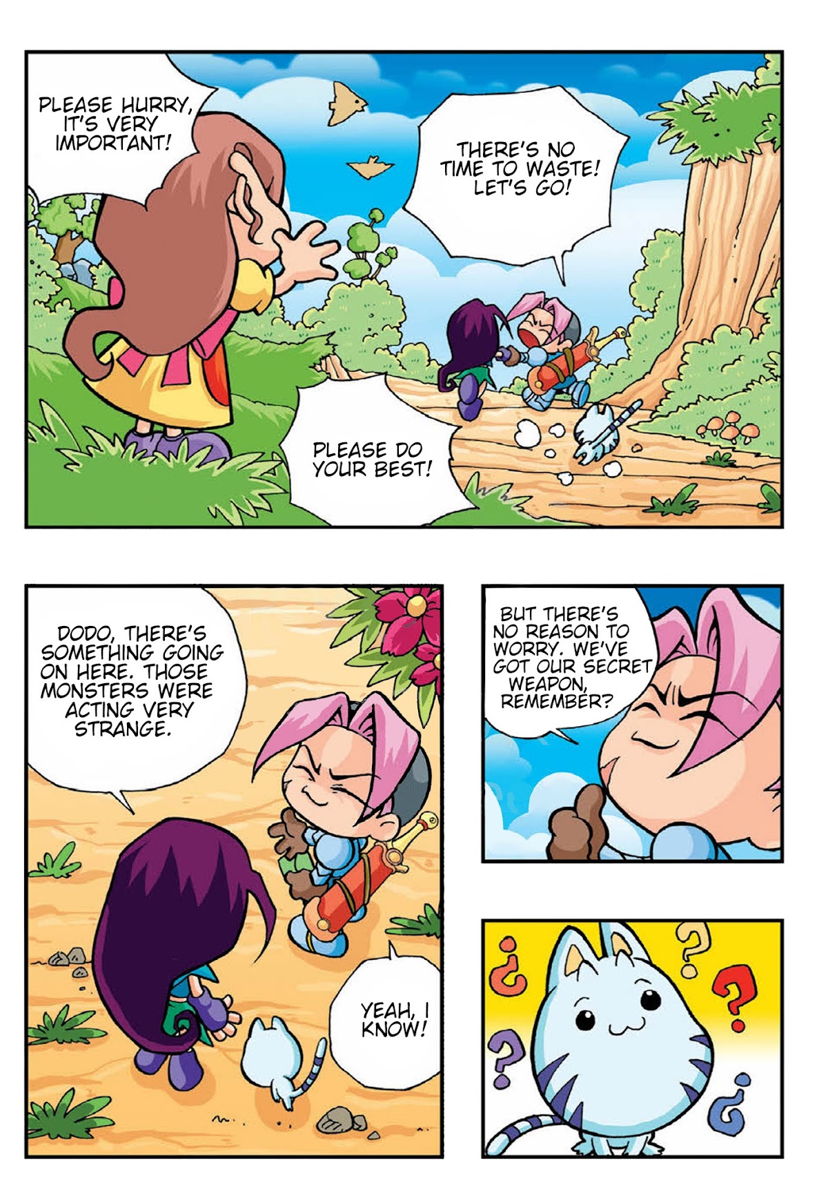 Comic Maplestory Offline RPG Chapter 3 page 17 - Chapter 3 : Please Deliver This Letter!