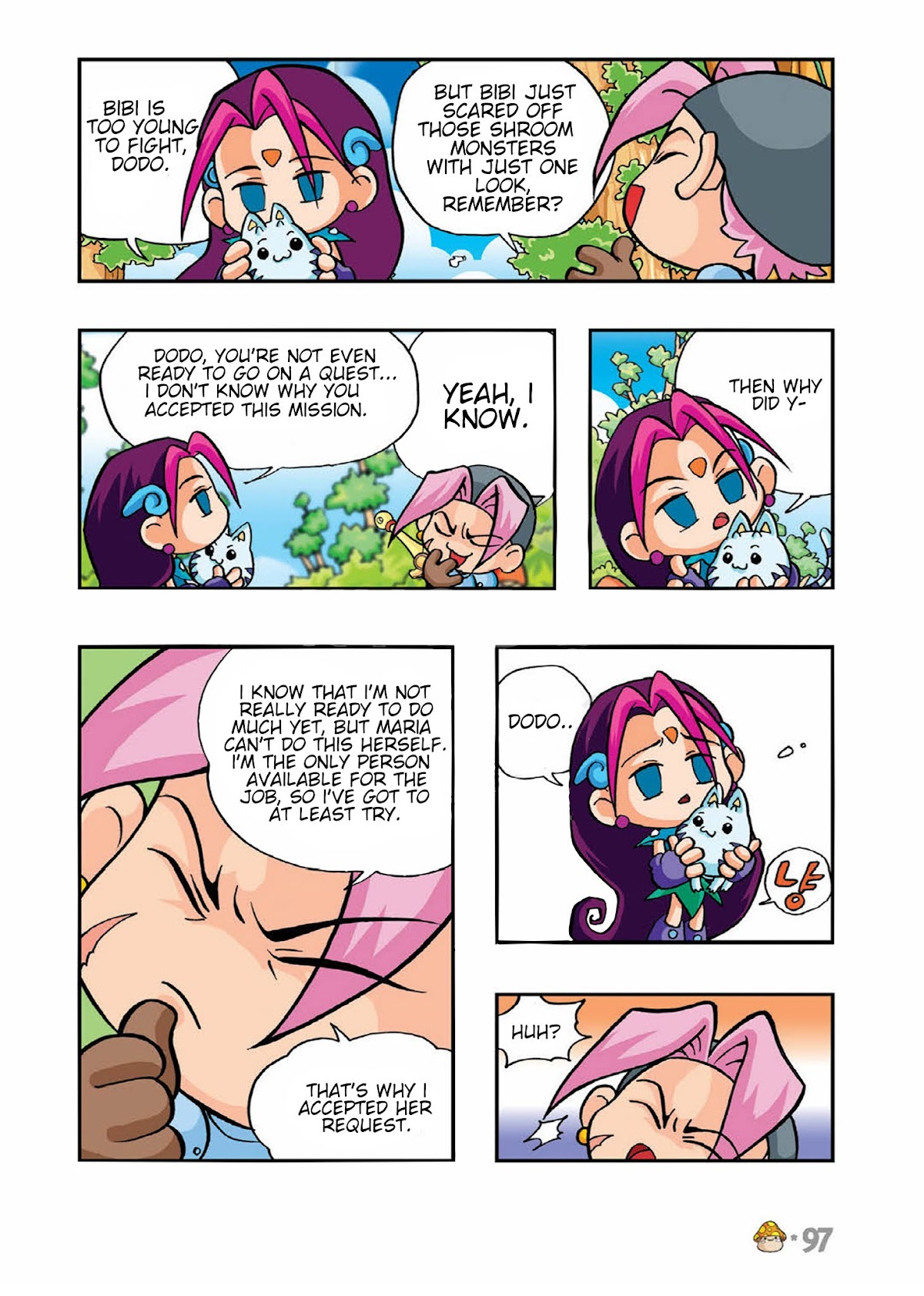 Comic Maplestory Offline RPG Chapter 3 page 19 - Chapter 3 : Please Deliver This Letter!