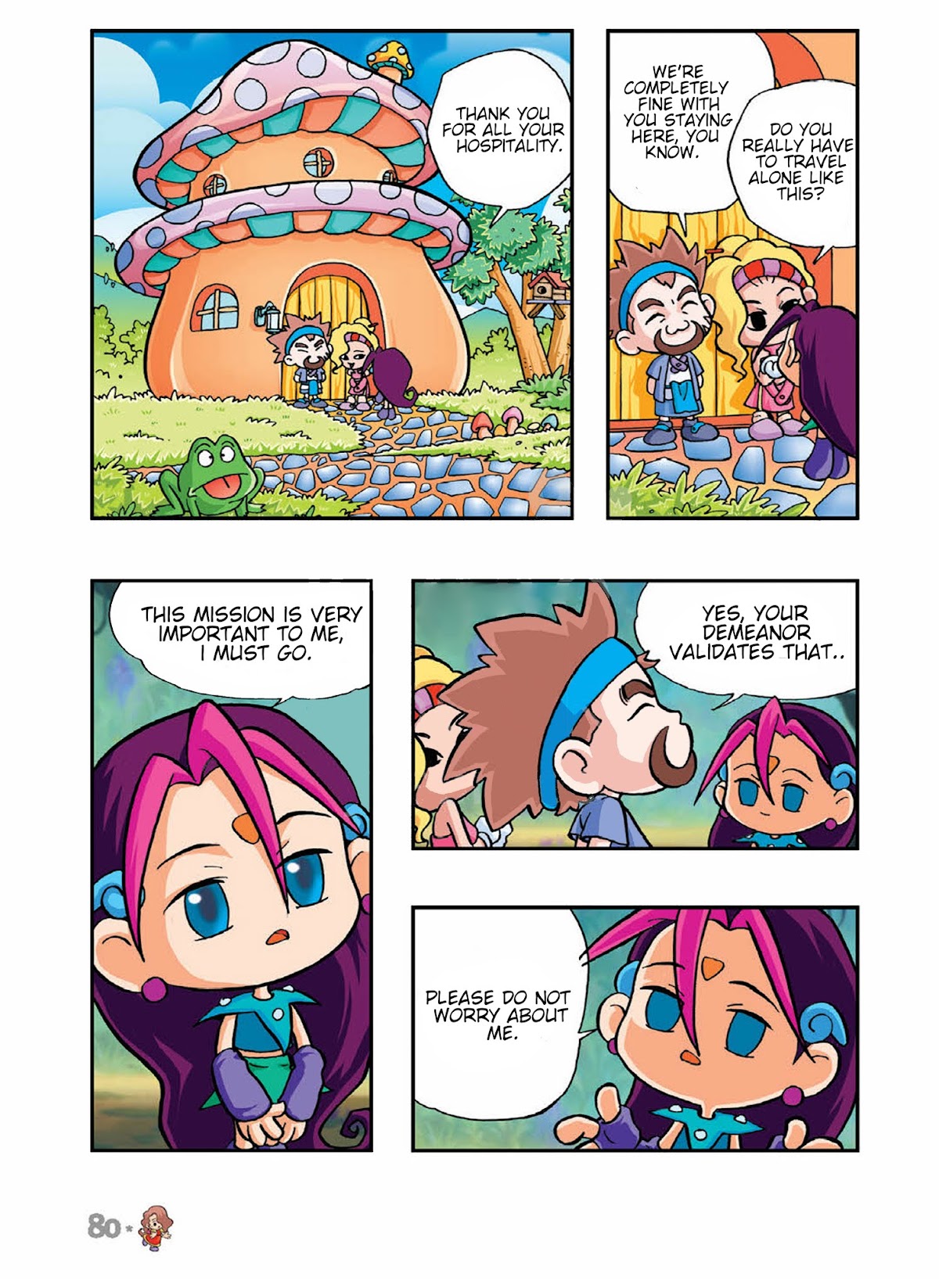 Comic Maplestory Offline RPG Chapter 3 page 2 - Chapter 3 : Please Deliver This Letter!