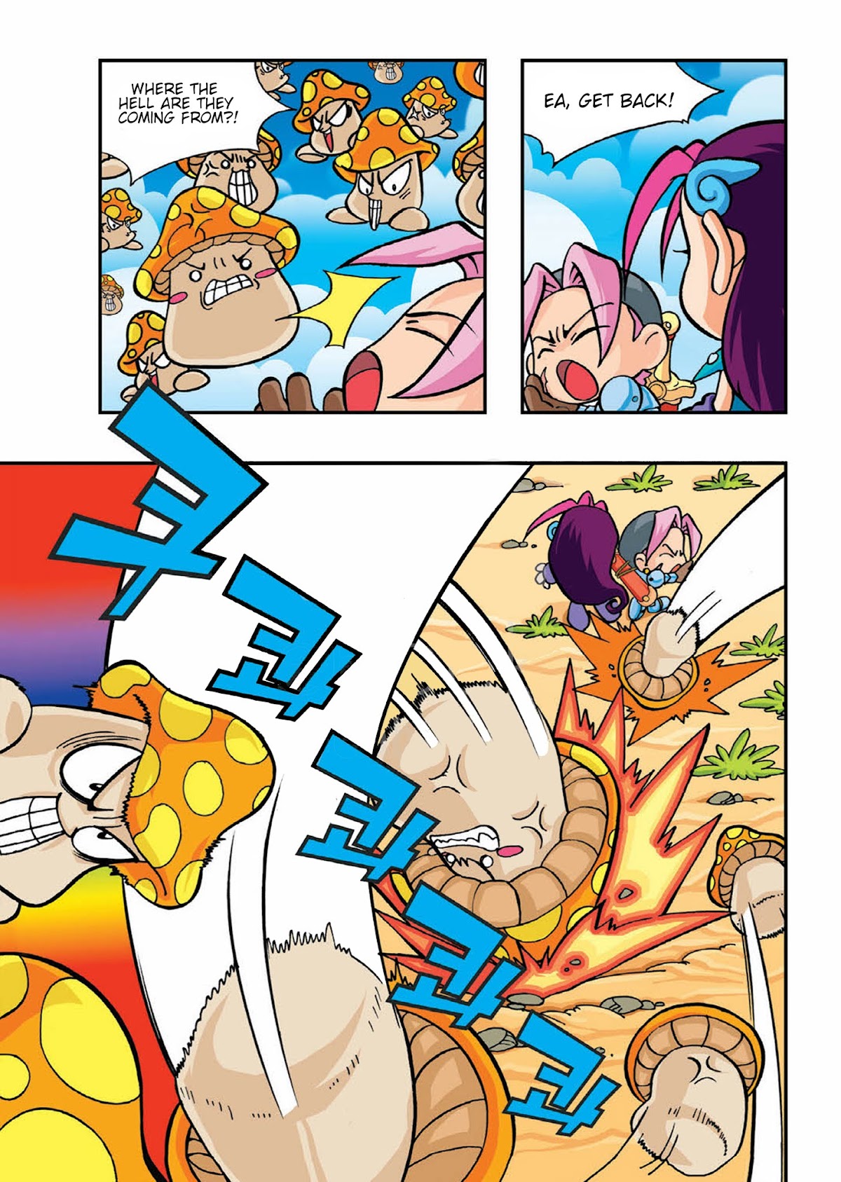 Comic Maplestory Offline RPG Chapter 3 page 22 - Chapter 3 : Please Deliver This Letter!