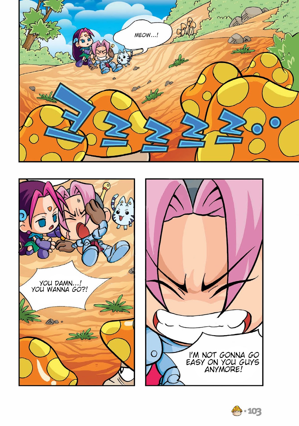 Comic Maplestory Offline RPG Chapter 3 page 25 - Chapter 3 : Please Deliver This Letter!