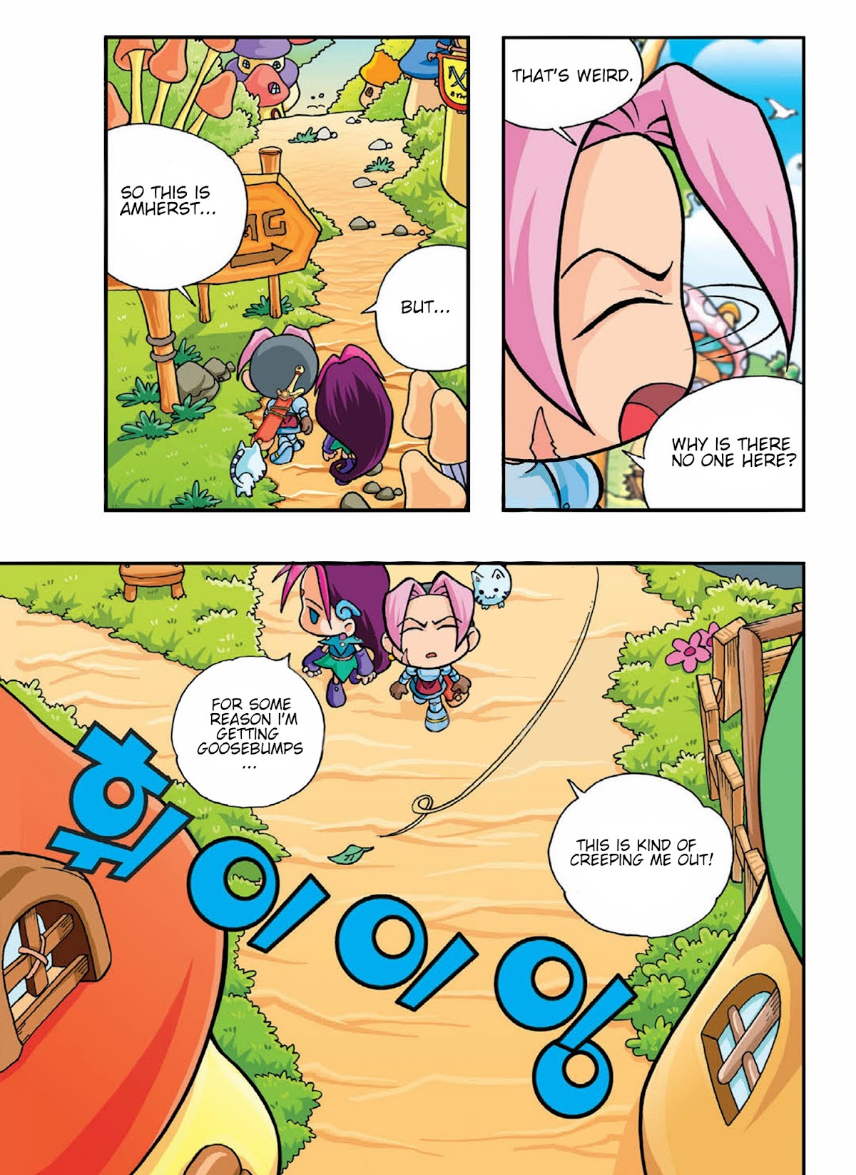 Comic Maplestory Offline RPG Chapter 3 page 28 - Chapter 3 : Please Deliver This Letter!