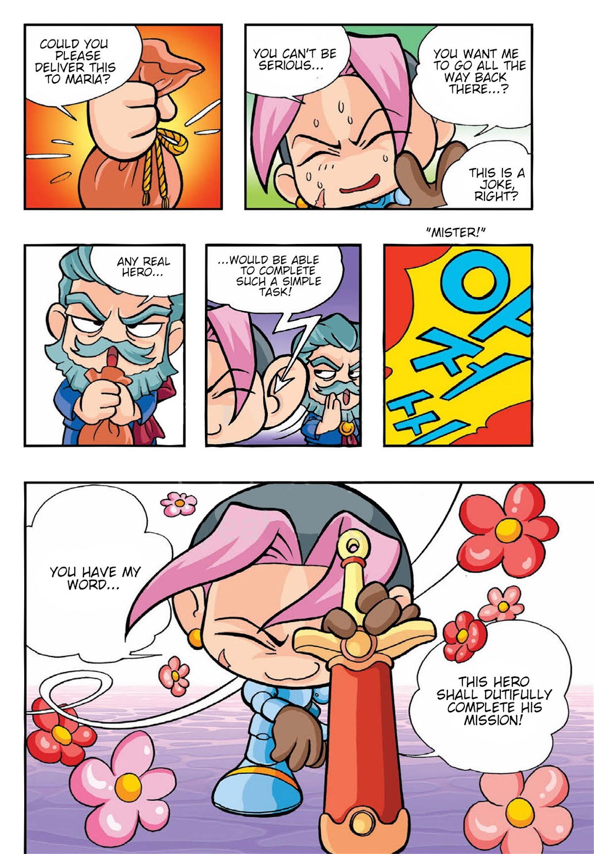 Comic Maplestory Offline RPG Chapter 3 page 31 - Chapter 3 : Please Deliver This Letter!