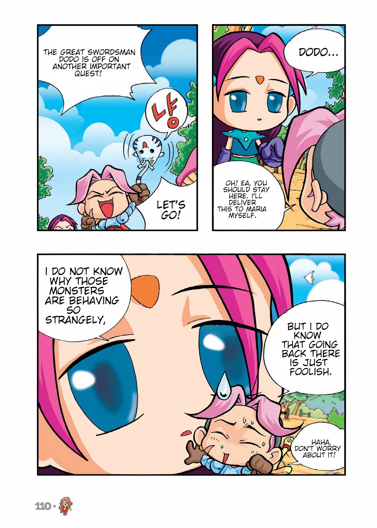 Comic Maplestory Offline RPG Chapter 3 page 32 - Chapter 3 : Please Deliver This Letter!