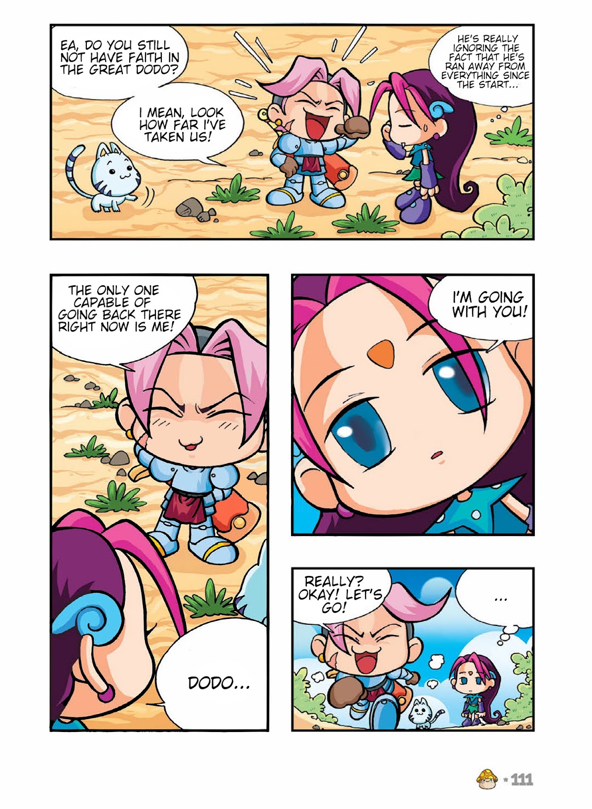 Comic Maplestory Offline RPG Chapter 3 page 33 - Chapter 3 : Please Deliver This Letter!