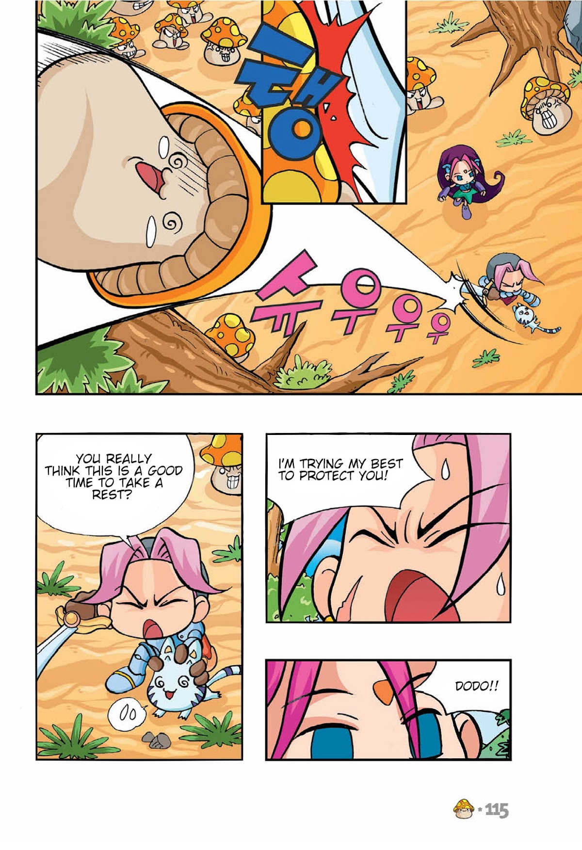 Comic Maplestory Offline RPG Chapter 3 page 37 - Chapter 3 : Please Deliver This Letter!