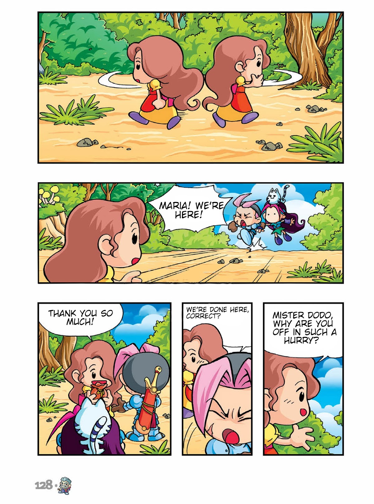 Comic Maplestory Offline RPG Chapter 4 page 12 - Chapter 4 : Befriending a Mushroom Monster!