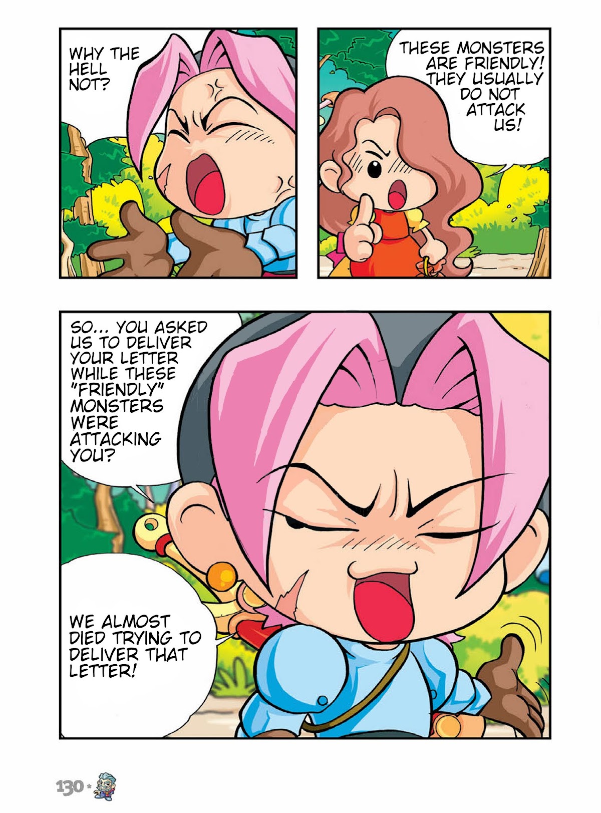 Comic Maplestory Offline RPG Chapter 4 page 14 - Chapter 4 : Befriending a Mushroom Monster!