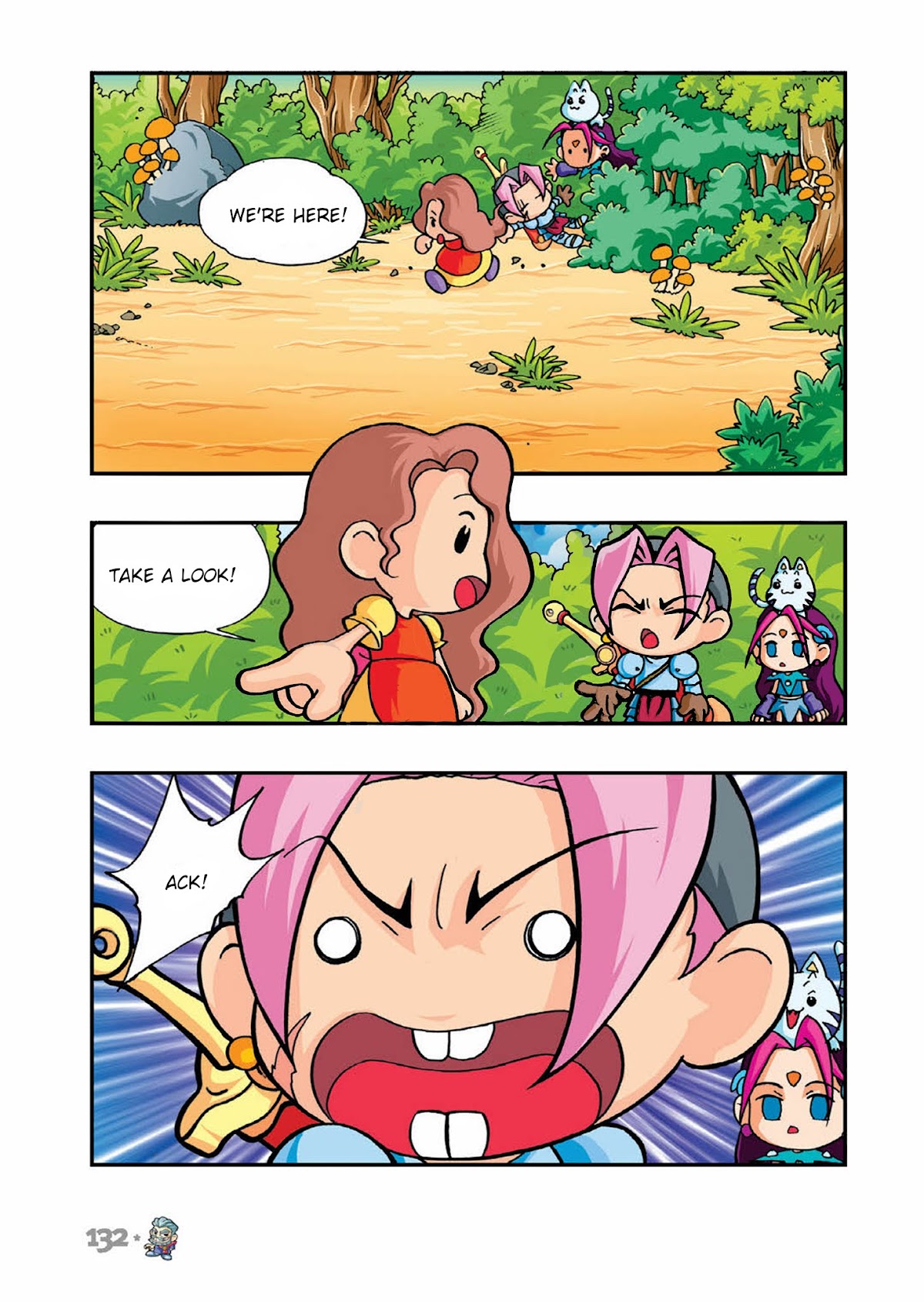 Comic Maplestory Offline RPG Chapter 4 page 16 - Chapter 4 : Befriending a Mushroom Monster!