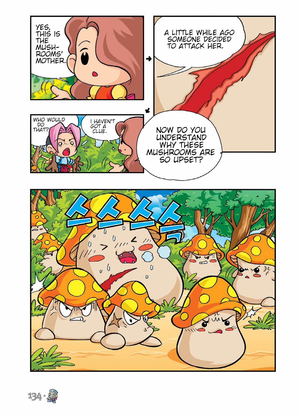 Comic Maplestory Offline RPG Chapter 4 page 18 - Chapter 4 : Befriending a Mushroom Monster!