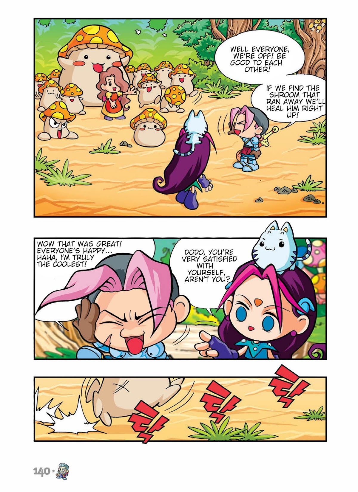 Comic Maplestory Offline RPG Chapter 4 page 24 - Chapter 4 : Befriending a Mushroom Monster!