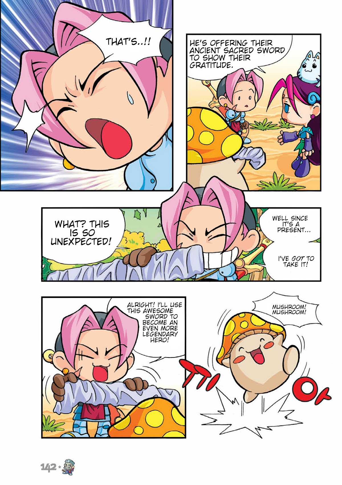 Comic Maplestory Offline RPG Chapter 4 page 26 - Chapter 4 : Befriending a Mushroom Monster!