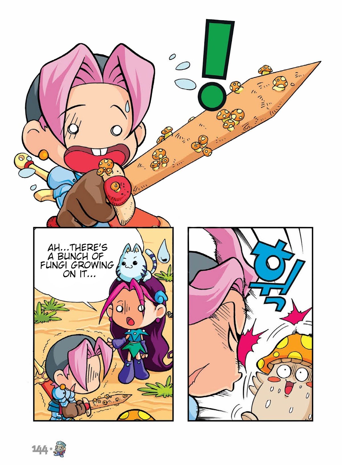 Comic Maplestory Offline RPG Chapter 4 page 28 - Chapter 4 : Befriending a Mushroom Monster!