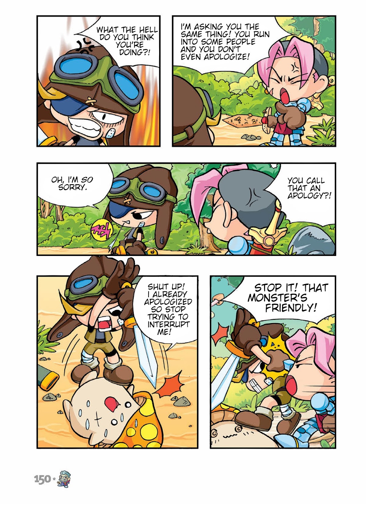 Comic Maplestory Offline RPG Chapter 4 page 34 - Chapter 4 : Befriending a Mushroom Monster!