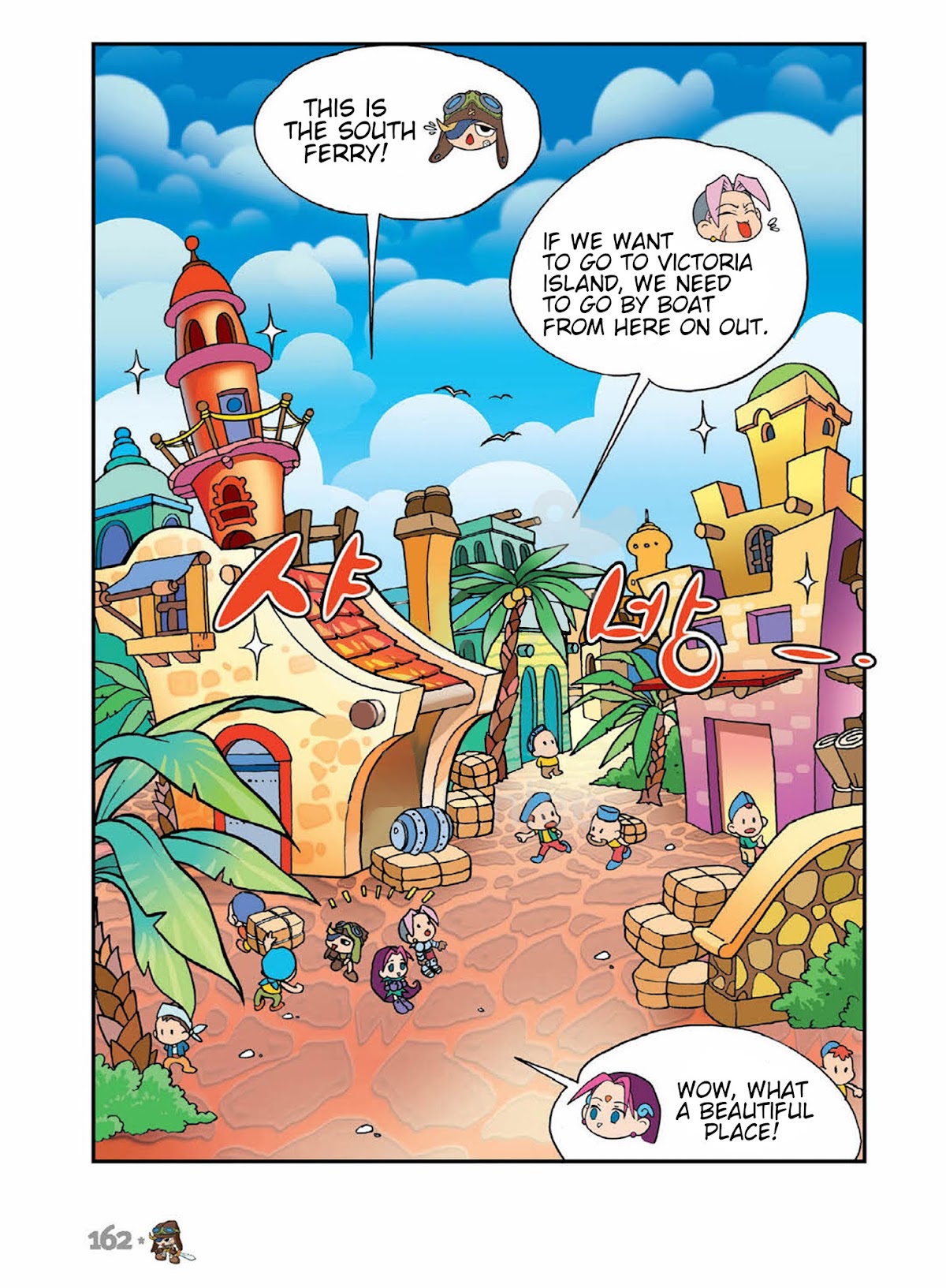 Comic Maplestory Offline RPG Chapter 5 page 10 - Chapter 5 : Let's Go To Victoria Island!