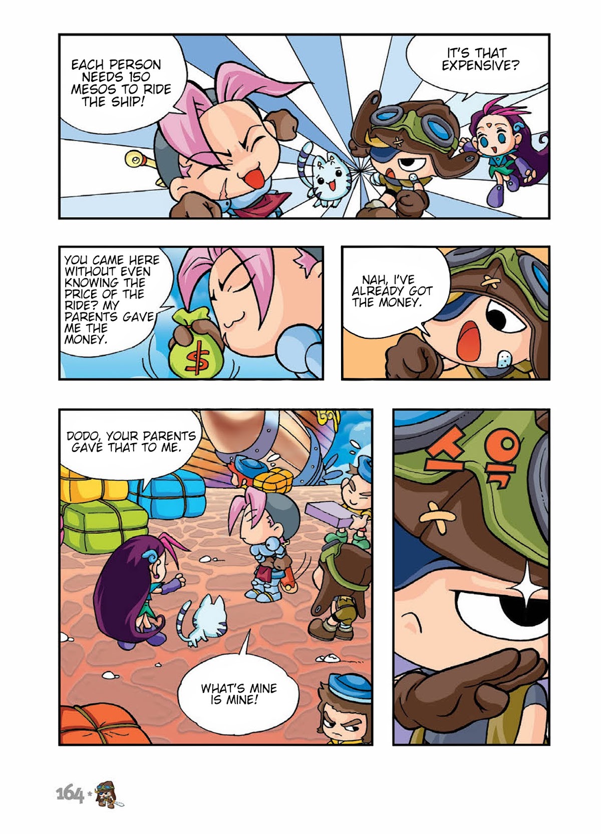 Comic Maplestory Offline RPG Chapter 5 page 12 - Chapter 5 : Let's Go To Victoria Island!