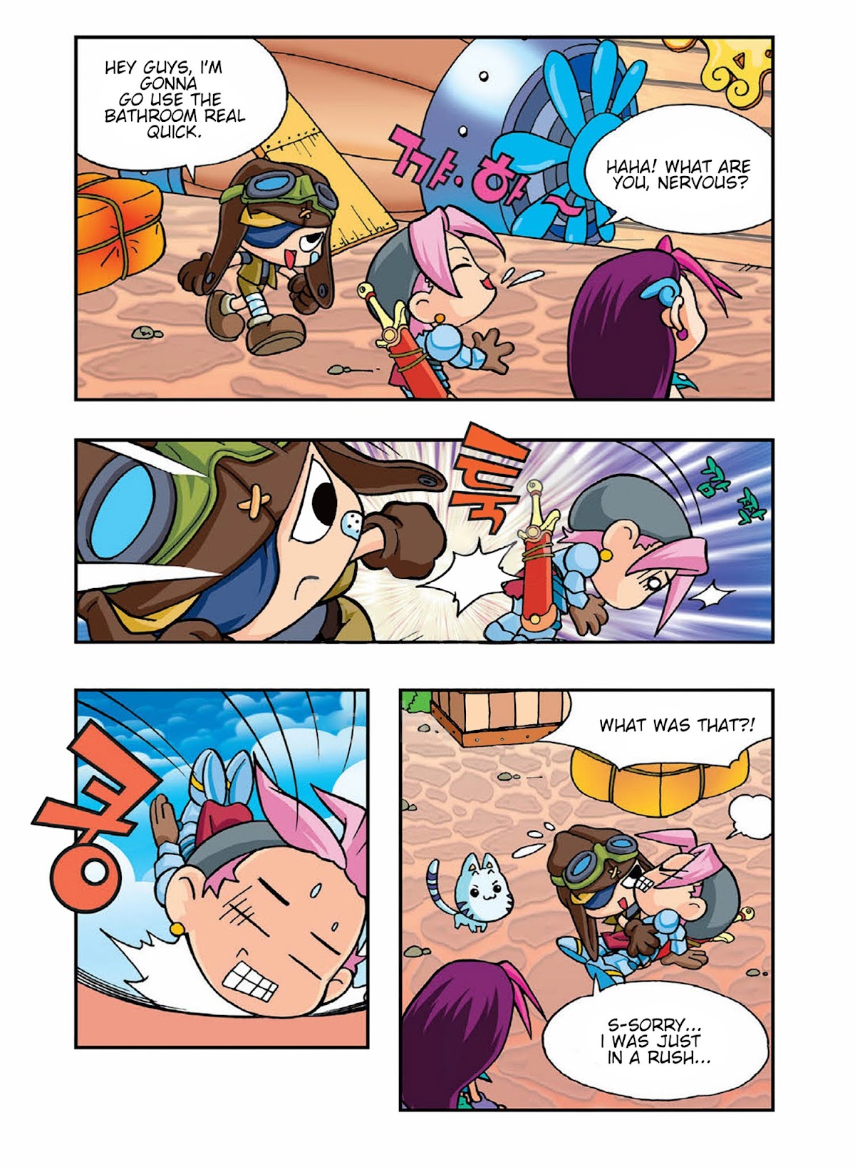Comic Maplestory Offline RPG Chapter 5 page 13 - Chapter 5 : Let's Go To Victoria Island!