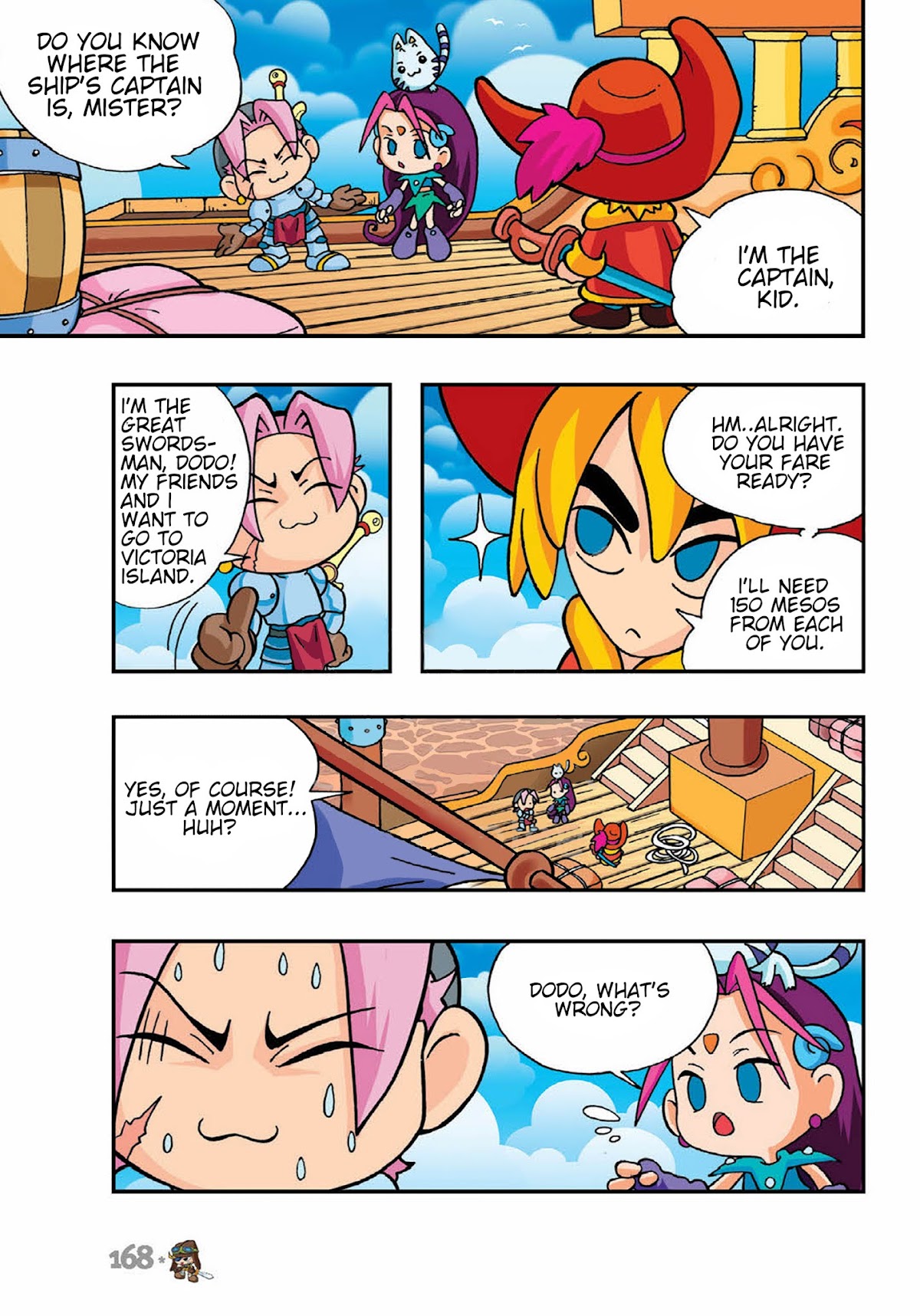 Comic Maplestory Offline RPG Chapter 5 page 16 - Chapter 5 : Let's Go To Victoria Island!
