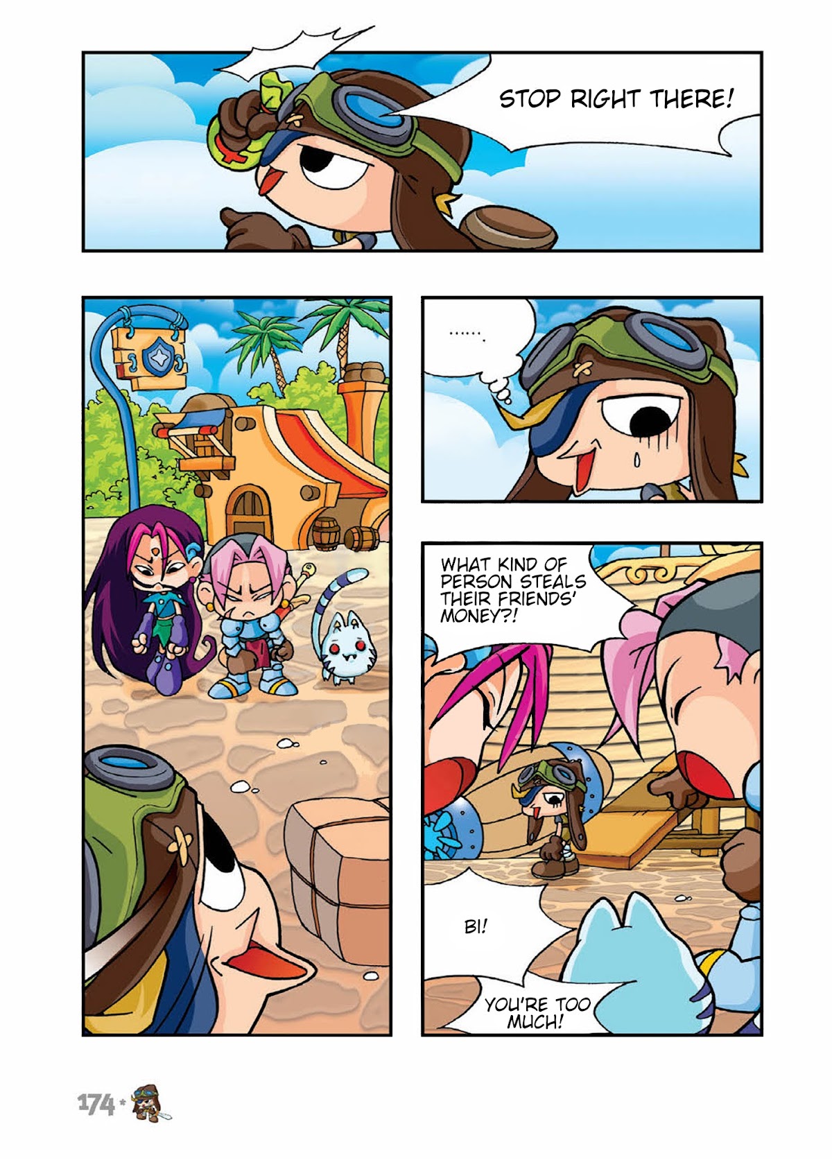 Comic Maplestory Offline RPG Chapter 5 page 22 - Chapter 5 : Let's Go To Victoria Island!