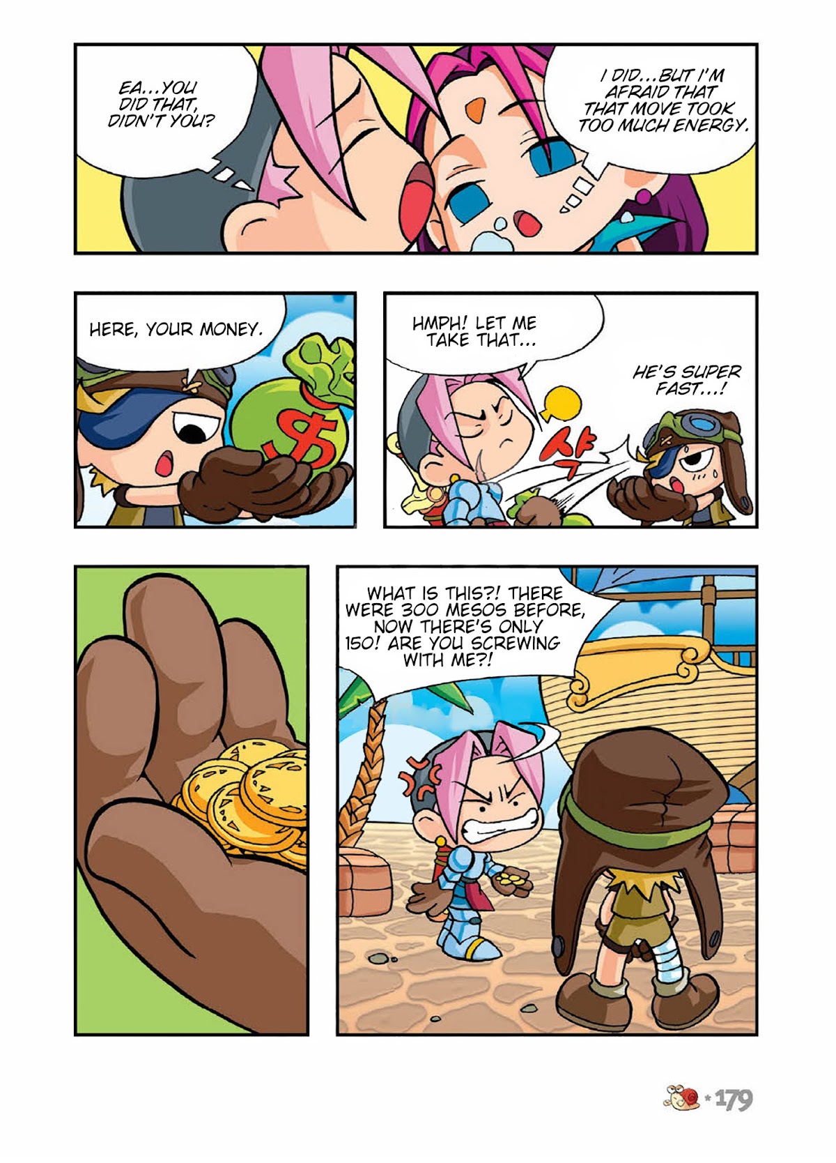 Comic Maplestory Offline RPG Chapter 5 page 27 - Chapter 5 : Let's Go To Victoria Island!