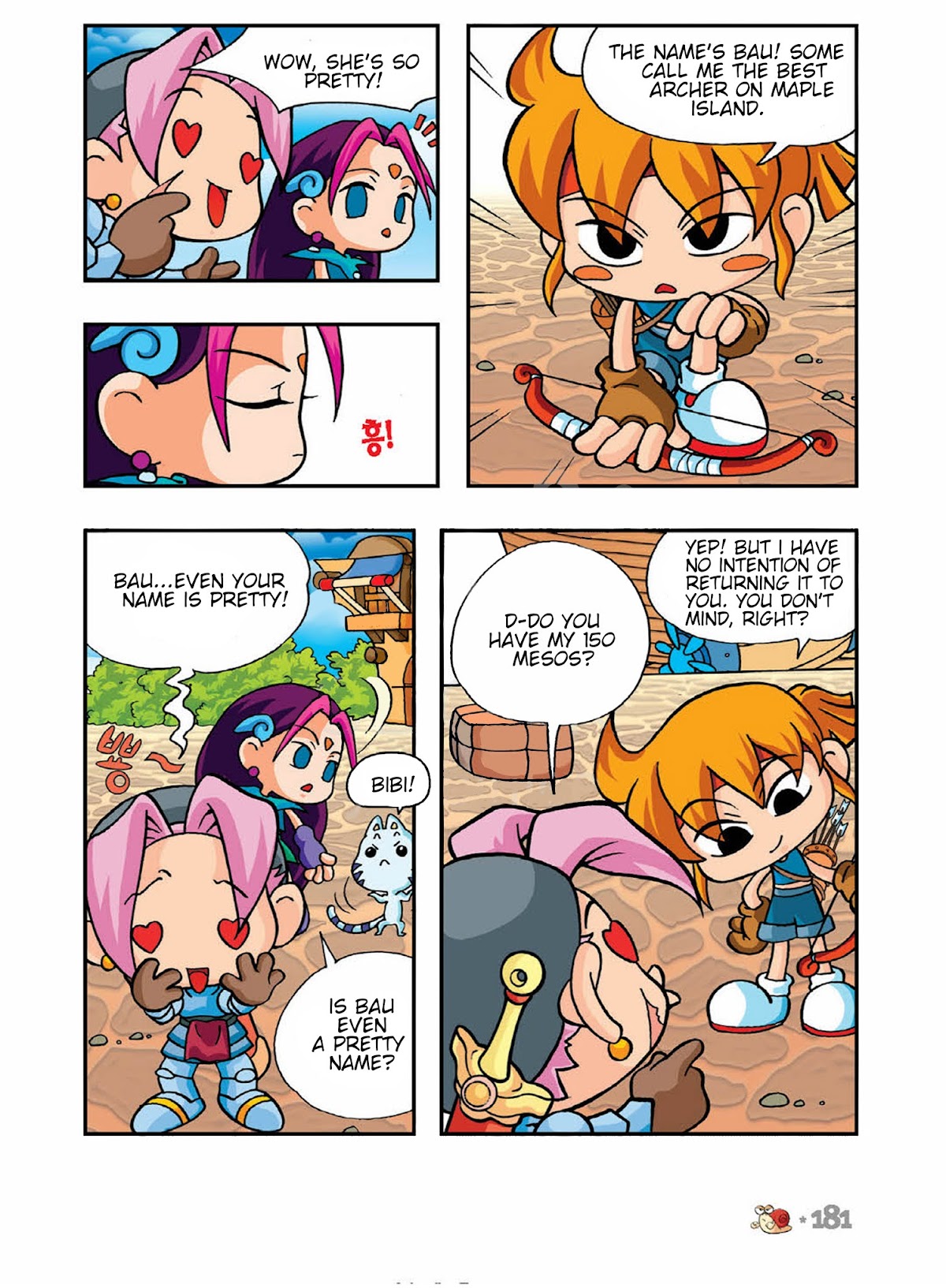 Comic Maplestory Offline RPG Chapter 5 page 29 - Chapter 5 : Let's Go To Victoria Island!