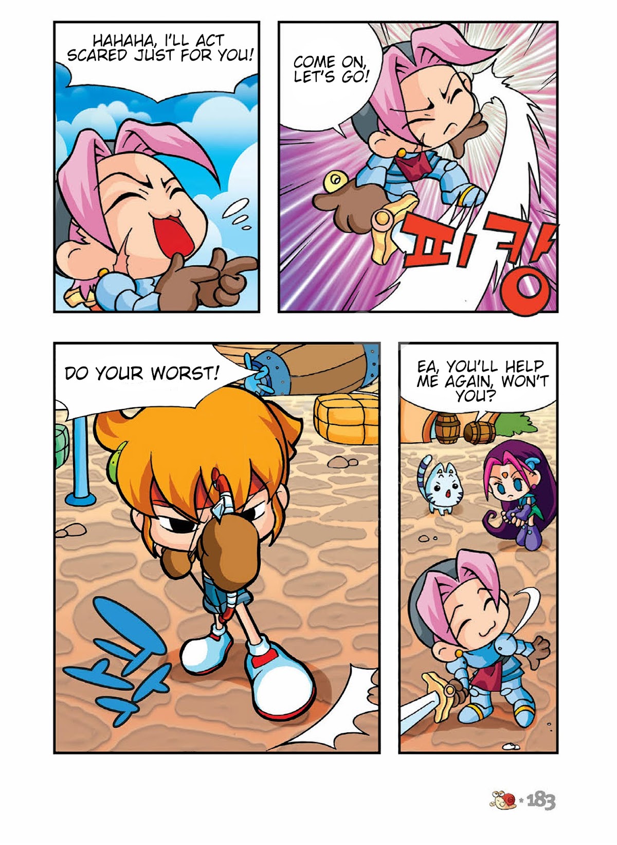 Comic Maplestory Offline RPG Chapter 5 page 31 - Chapter 5 : Let's Go To Victoria Island!