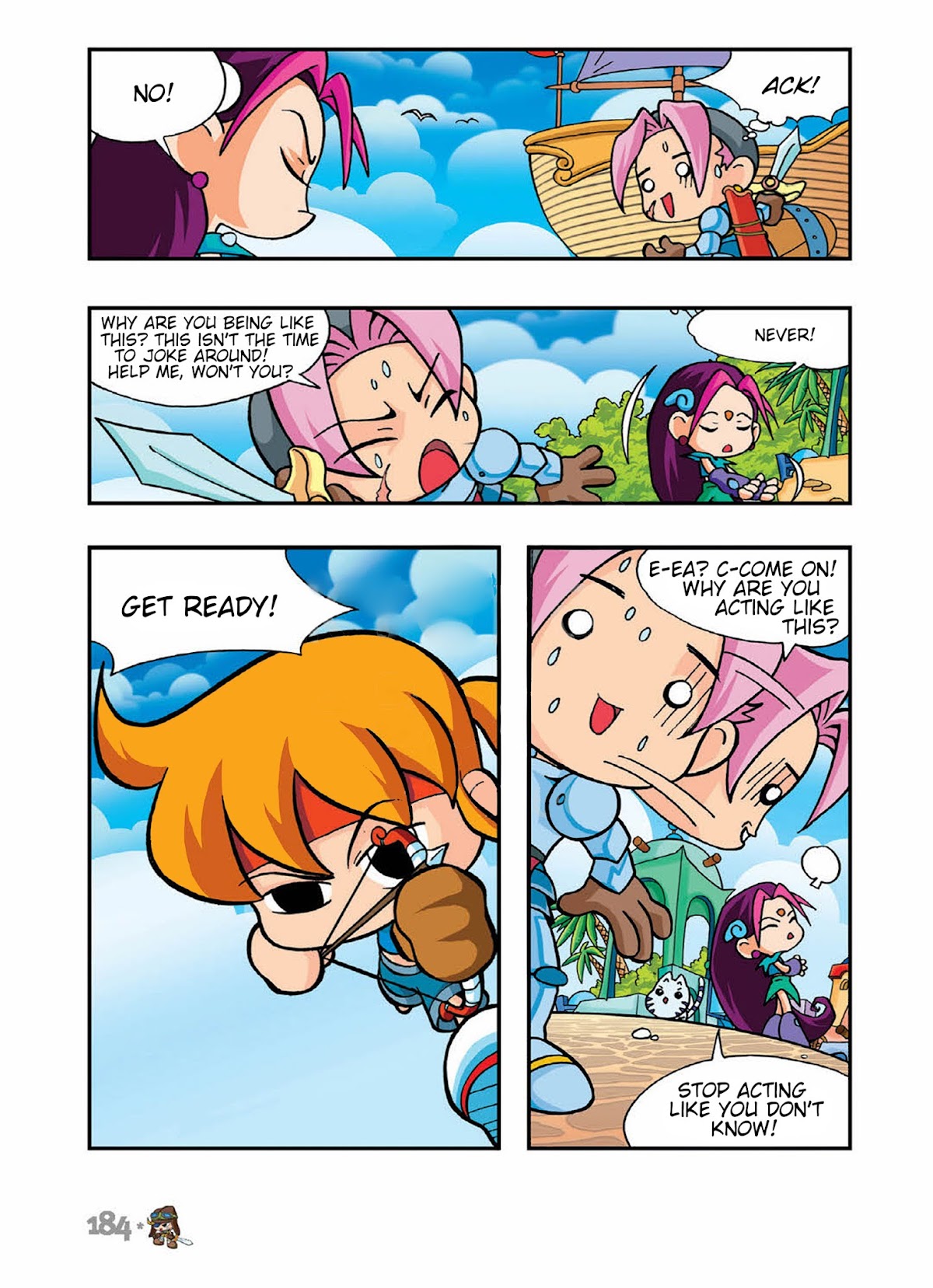 Comic Maplestory Offline RPG Chapter 5 page 32 - Chapter 5 : Let's Go To Victoria Island!