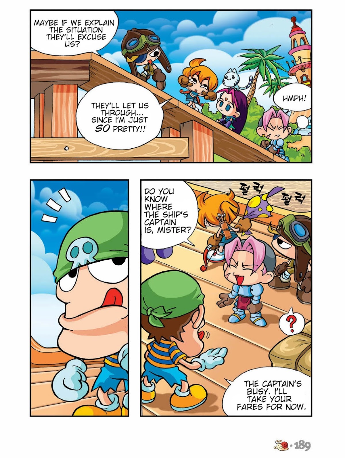 Comic Maplestory Offline RPG Chapter 5 page 37 - Chapter 5 : Let's Go To Victoria Island!