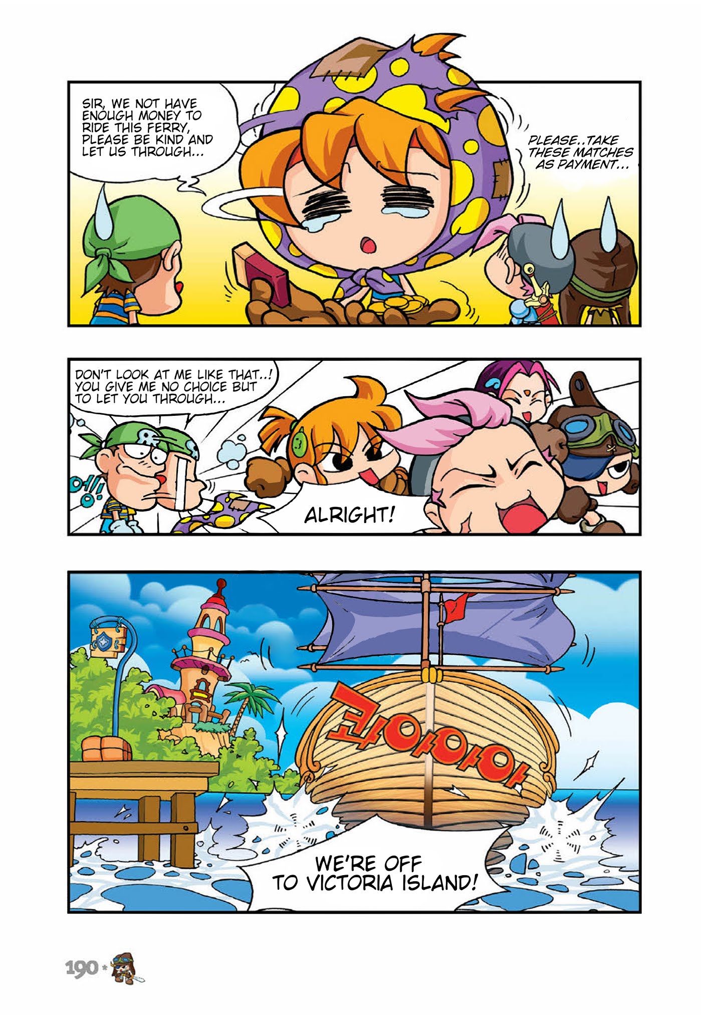 Comic Maplestory Offline RPG Chapter 5 page 38 - Chapter 5 : Let's Go To Victoria Island!