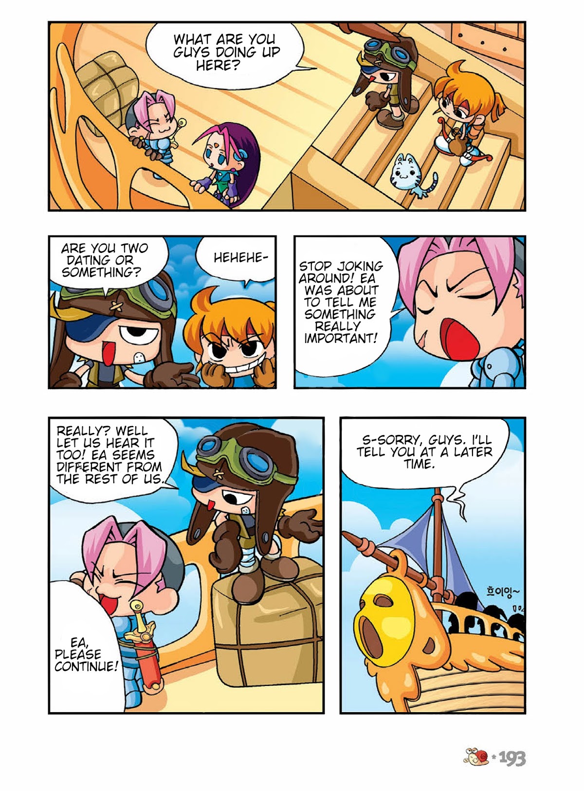 Comic Maplestory Offline RPG Chapter 5 page 41 - Chapter 5 : Let's Go To Victoria Island!