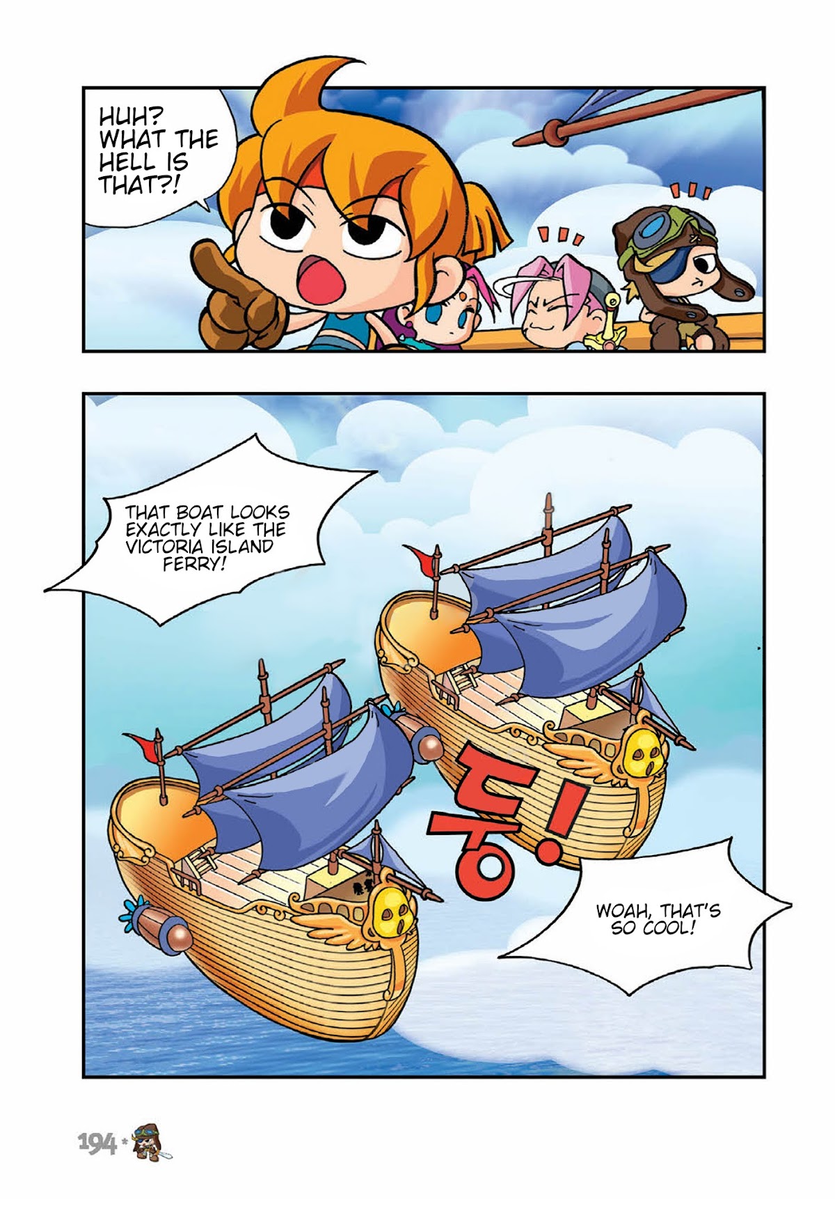 Comic Maplestory Offline RPG Chapter 5 page 42 - Chapter 5 : Let's Go To Victoria Island!