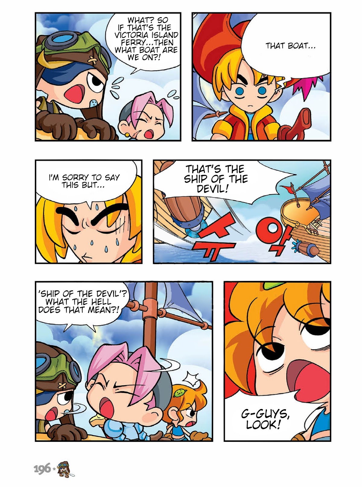Comic Maplestory Offline RPG Chapter 5 page 44 - Chapter 5 : Let's Go To Victoria Island!