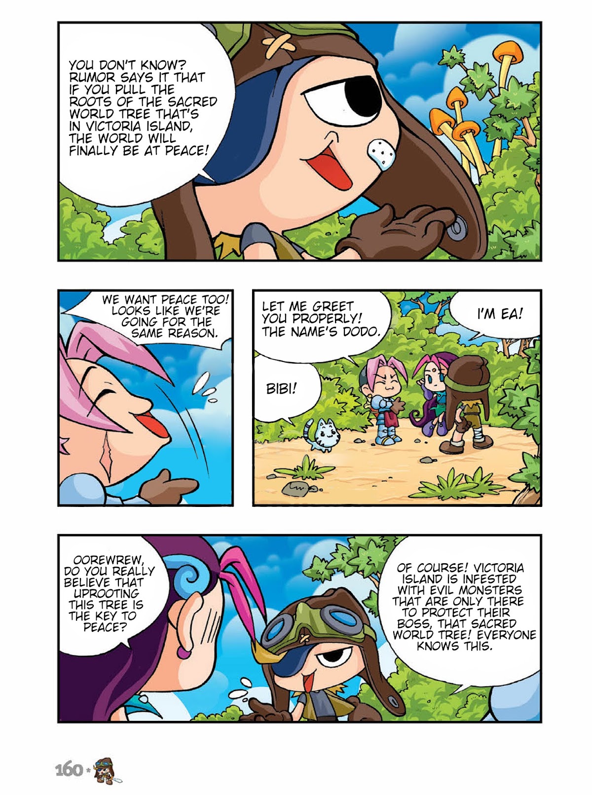Comic Maplestory Offline RPG Chapter 5 page 8 - Chapter 5 : Let's Go To Victoria Island!